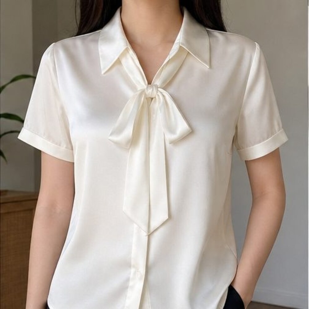 Ivory Smocked Top - Picture 2 of 6
